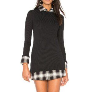 Bailey 44 Coda Shirt Style Dress In Black Size M